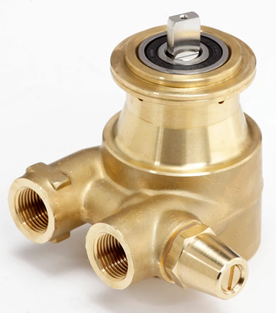 Rotary Vane Pump Brass 100lt/h Rotoflow Compact Plus